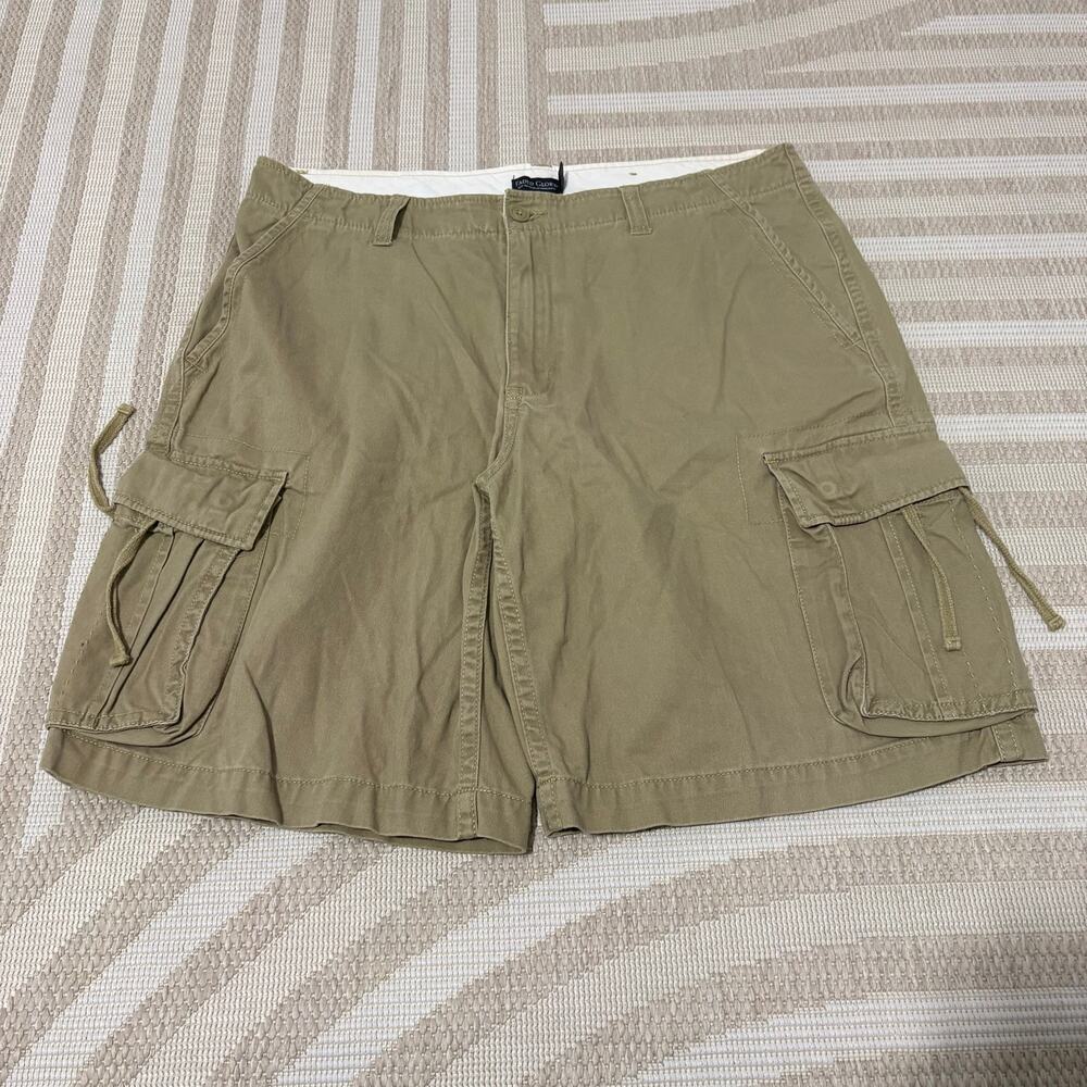 Fade Glory Men's 36 Kahki Cargo Hiking Outdoor Shorts